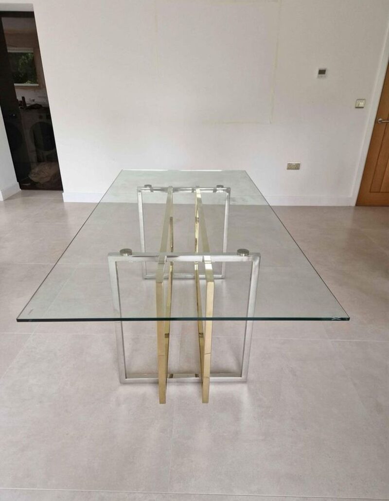 Chân bàn ăn inox bóng - ảnh 5